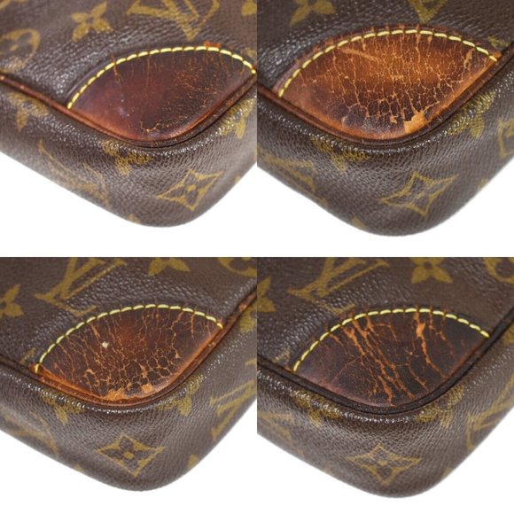 LOUIS VUITTON Marly Dragonne GM Clutch Hand Bag Monogram Brown M51825 01SH281 - Picture 4 of 16